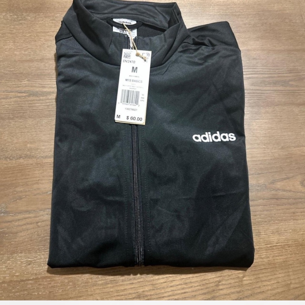 Black Adidas track jacket for men #sportswear